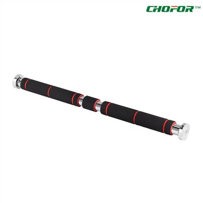 Porta de barra horitzontal cromada