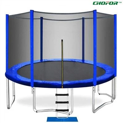 Trampolí amb escala i xarxa